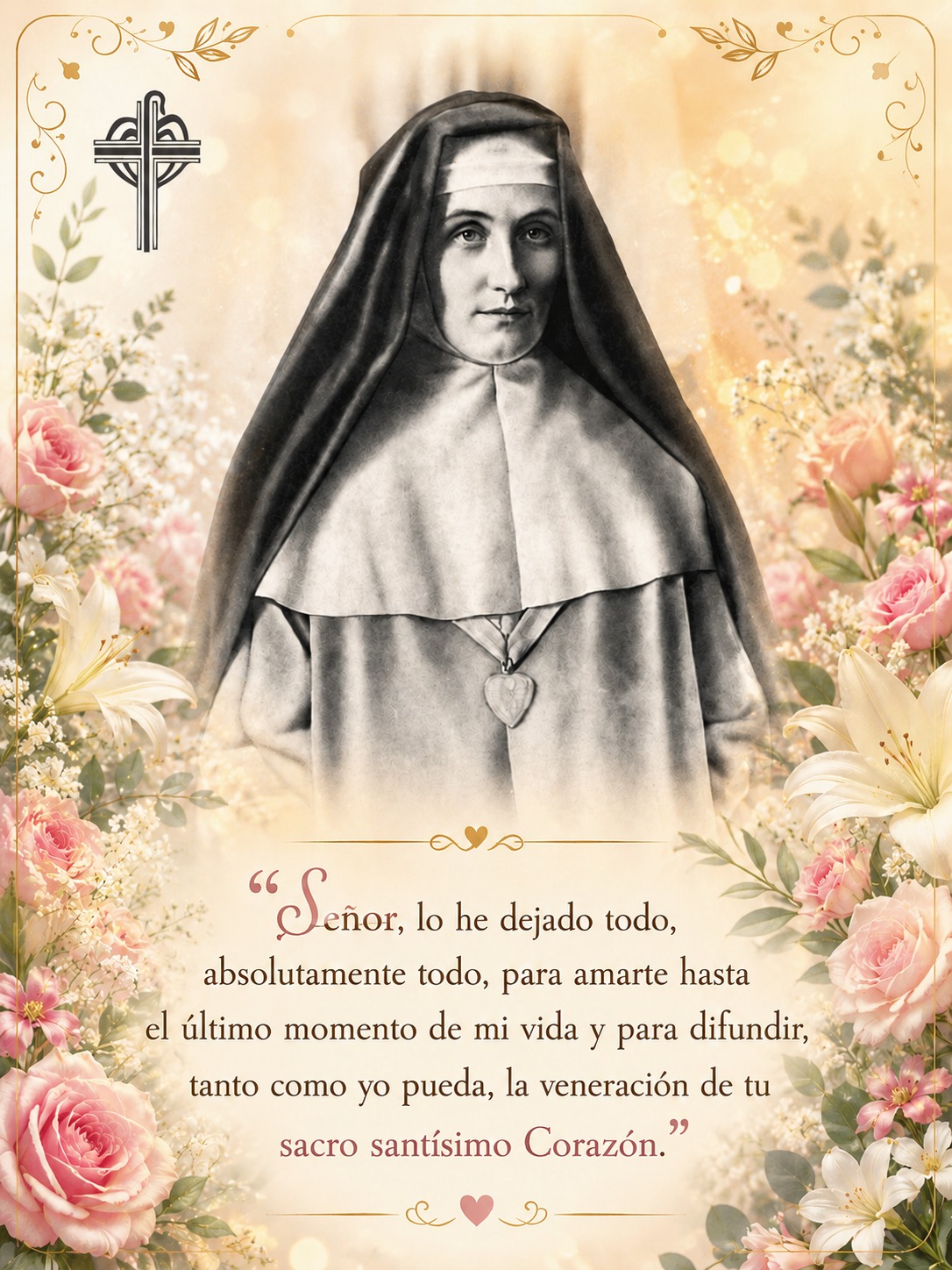 La Beata Maria Droste zu Vischering  ✶ 8 de septiembre de 1863 – † 8 de junio de 1899