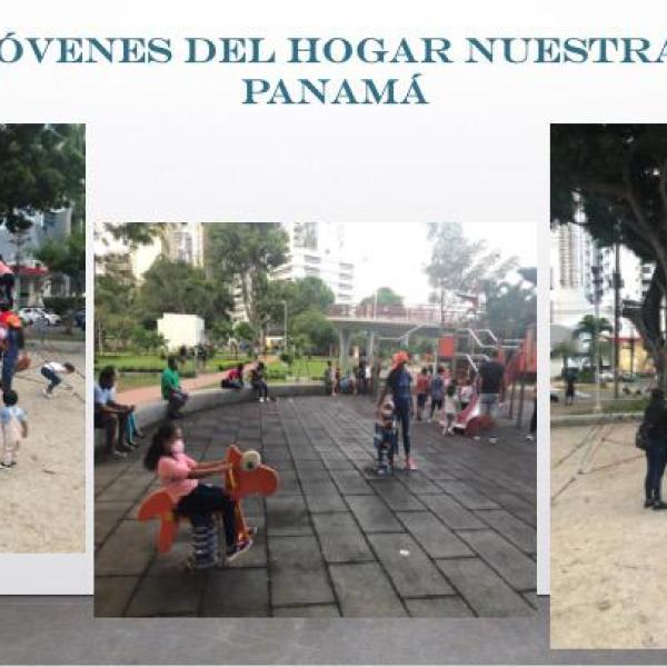 Niños, niñas y adolescentes del Hogar Nuestra Señora, Panamá